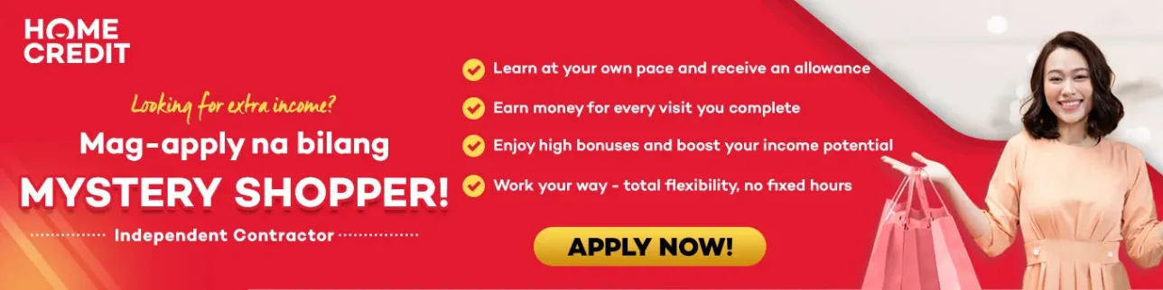 Apply as mystery shopper